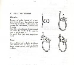 noeud de chaise