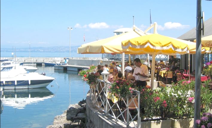 Restaurant la voile evian